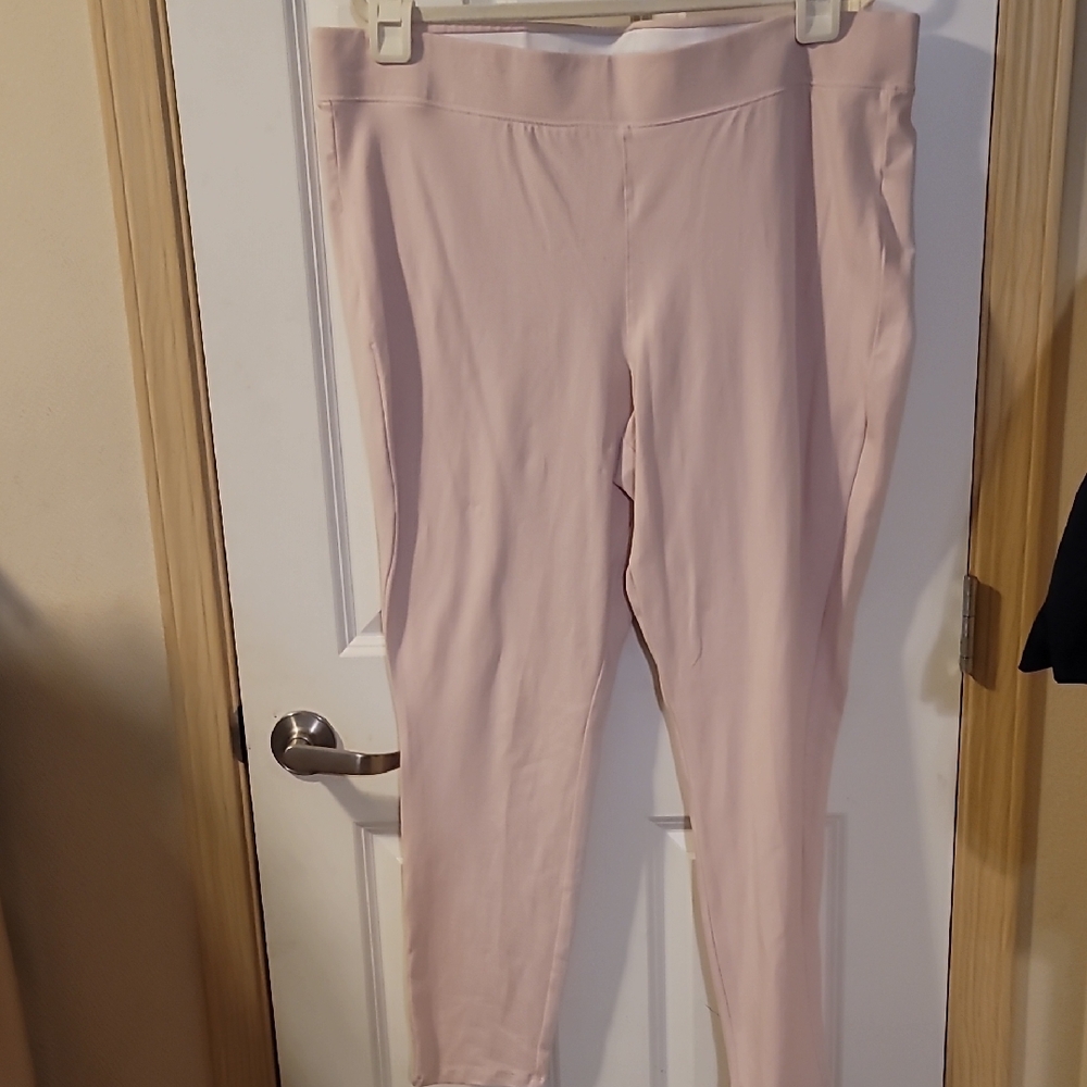 Old Navy Pink Leggings with Stretchy Knit Fabric
